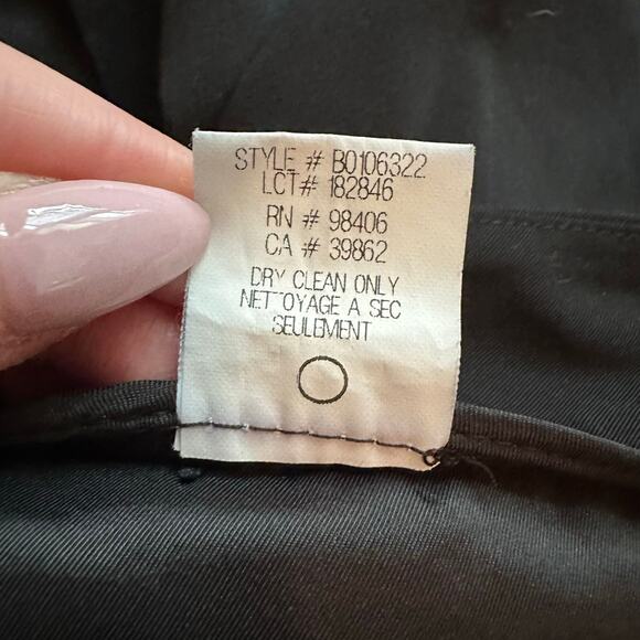 Theory black pencil skirt size 0 - Picture 6 of 8